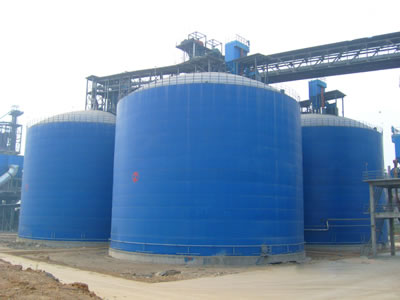 大化水泥钢板库改造