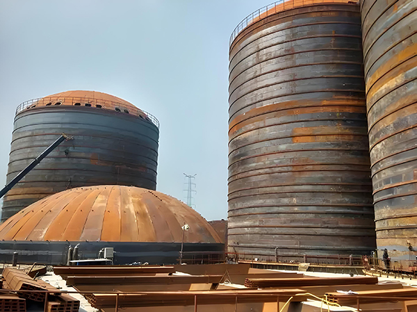 大化焦粉钢板仓